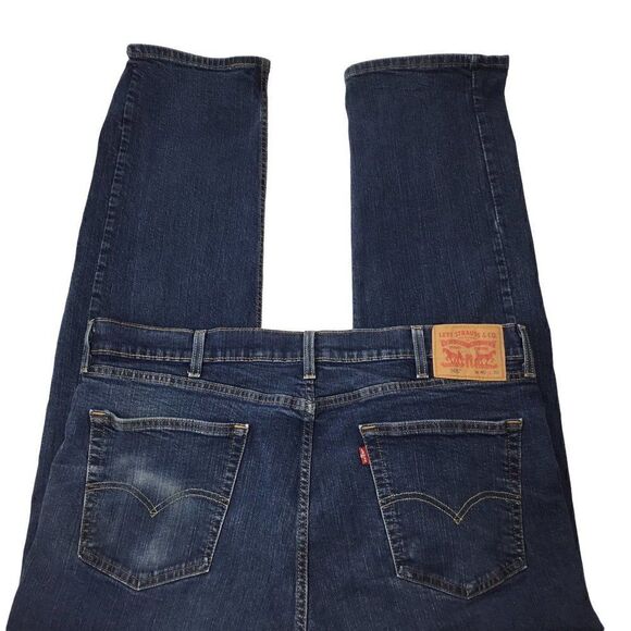 Levi's 505 Jeans 40 x 30 Blue Denim Straight Regular Red Tab Classic Mexico - Picture 5 of 8